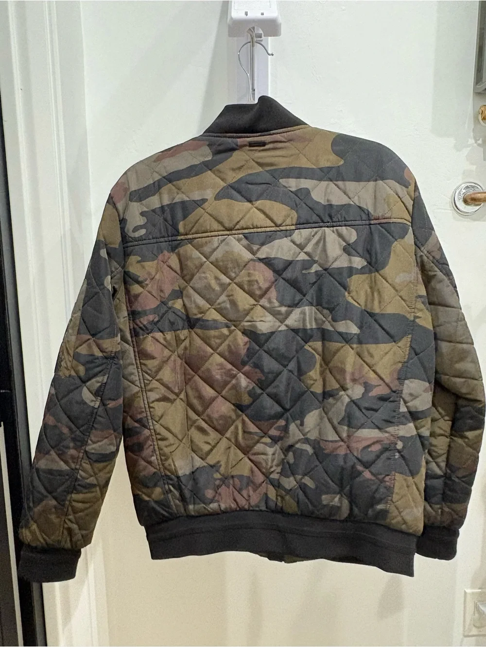 Calvin Klein quilted camo